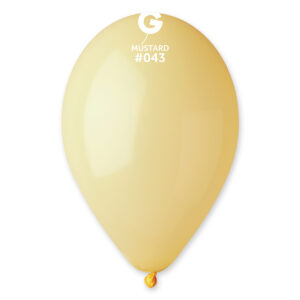 #043 Mustard  Standard Color 12 in