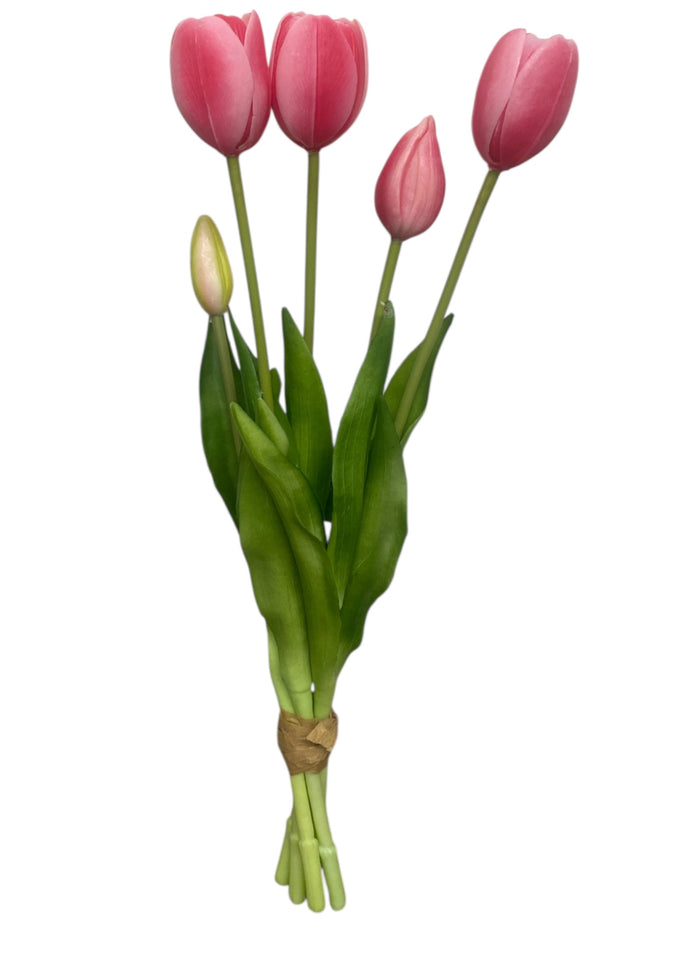 16'' Real Touch Tulip Bush ( RXY1001-#8 Beauty )