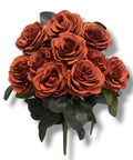 17.5'' Deluxe Rose Bush ( B1024N-#26 Brown ) AN10004