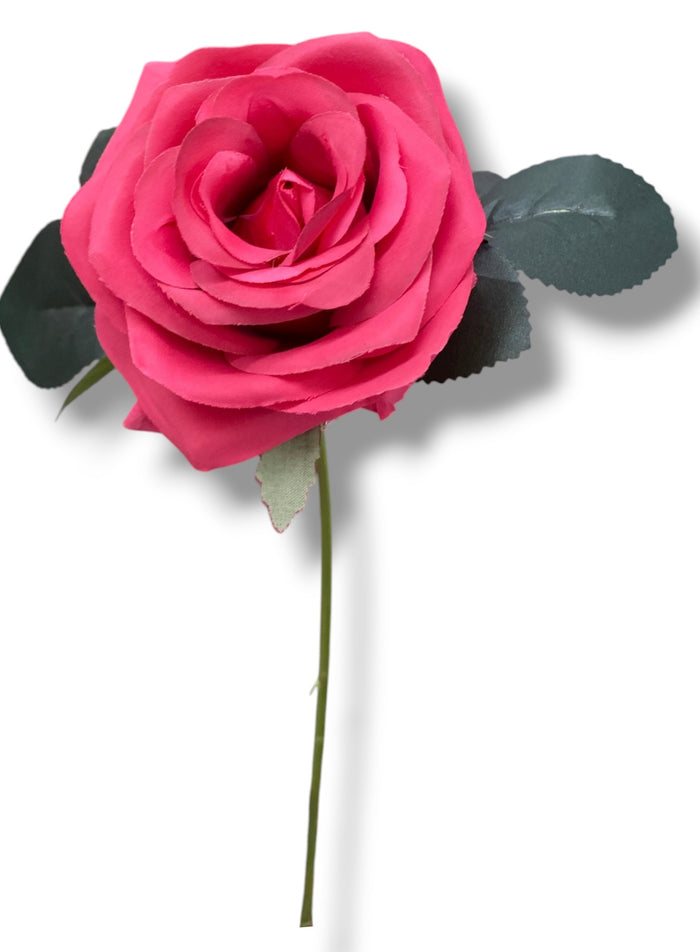 17.5'' Deluxe Rose Bush ( B1024N-#28 New Fushia ) AN10004