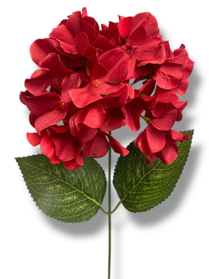19" Artificial Hydrangea Bush ( SPH-7 Burgundy )