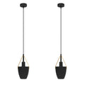 Vintage Pendant Ceillng Light Black