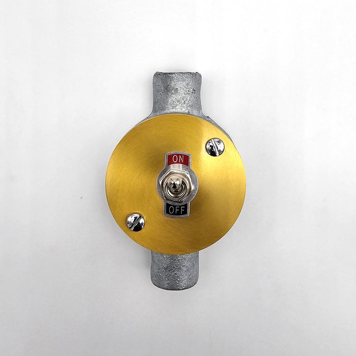 20mm 2 way Galvanized Conduit Box with Toggle Switch Box fitting~6101