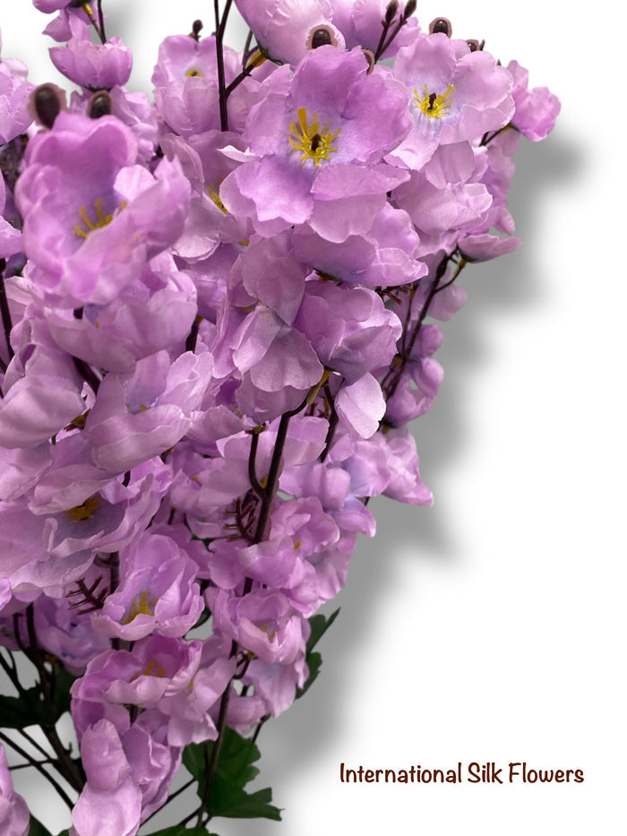 25'' Peach Blossom Bush ( B2488-Lavender )
