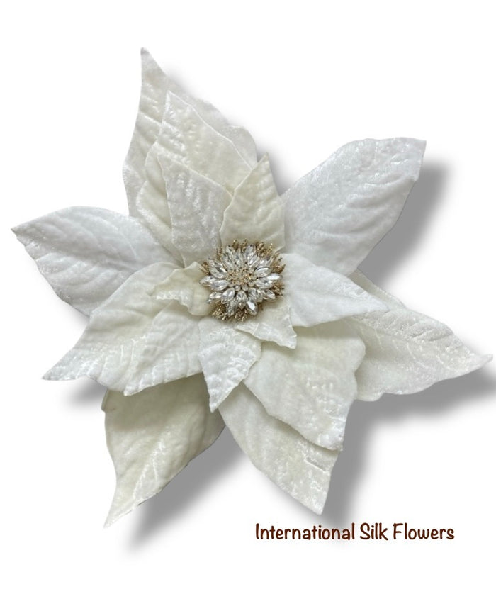 27''  Poinsettia Spray ( 269894-CR )