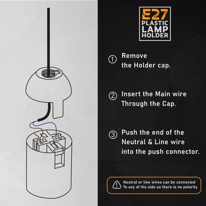 E27 Lamp Holder