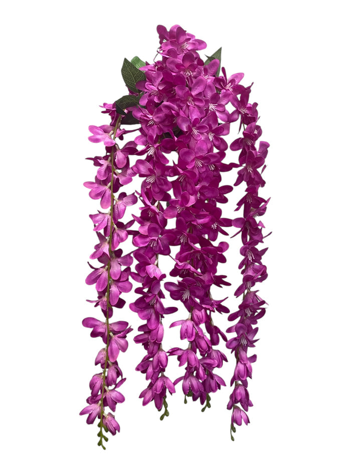32'' Hanging Orchid Bush ( INT5130-#2 Fuchsia )