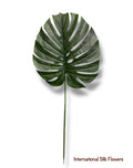 36'' Medium Split Philo Leaf ( Monstera Leaf ) ( INT0137-Dark Green )