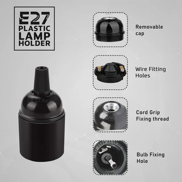 E27 screw bulb fitting