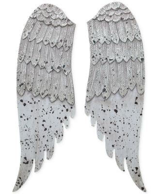 3R Studio Wings 2-Pc. Wall Decor Set, White