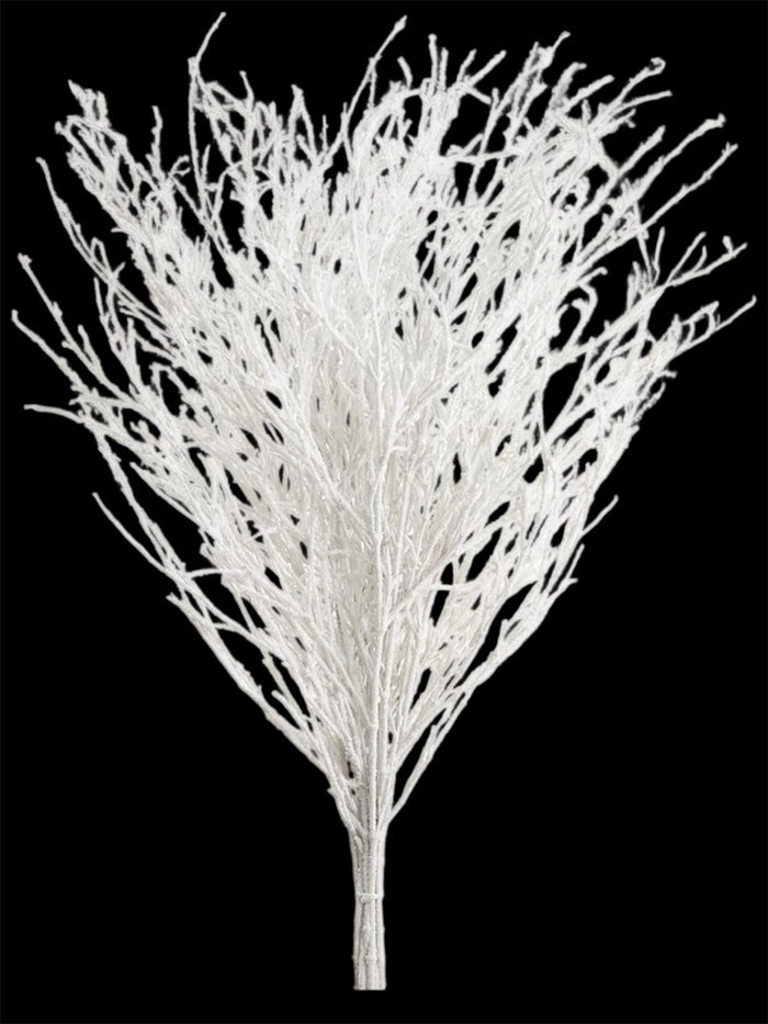 45" Snowed Twig Bundle ( XAQ429-WH )