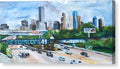 45 South, Houston, Texas - Canvas Print
