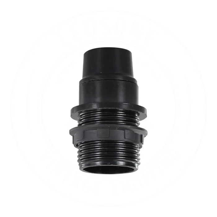 5 Pack E14 Light Socket Edison Small Screw Black Plastic Lamp holder ~4359
