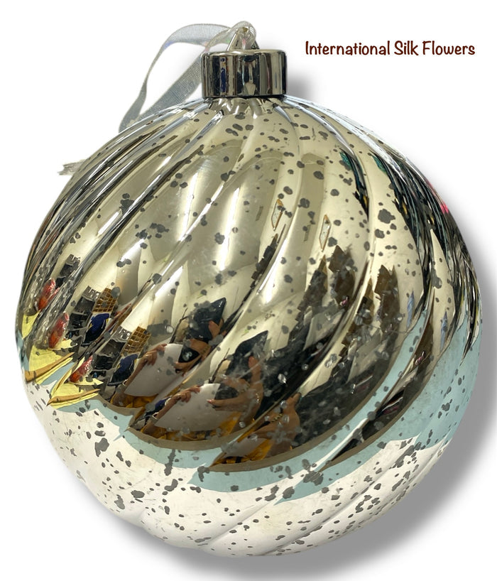 5.9'' Ball Ornament ( 259100-Silver )