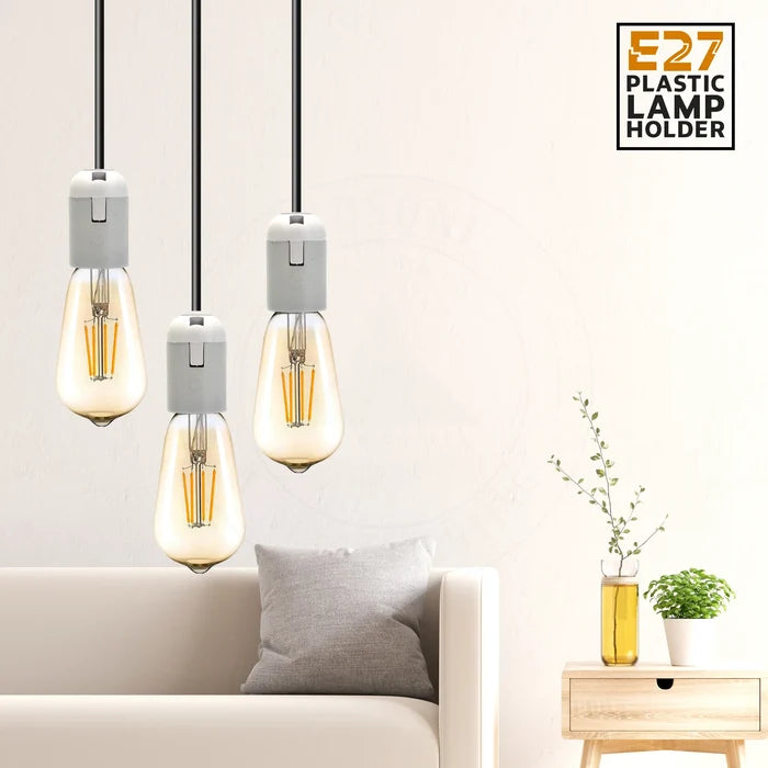 Vintage style bulb socket