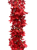 6' Star Lily Garland ( WG139-#11 Red )