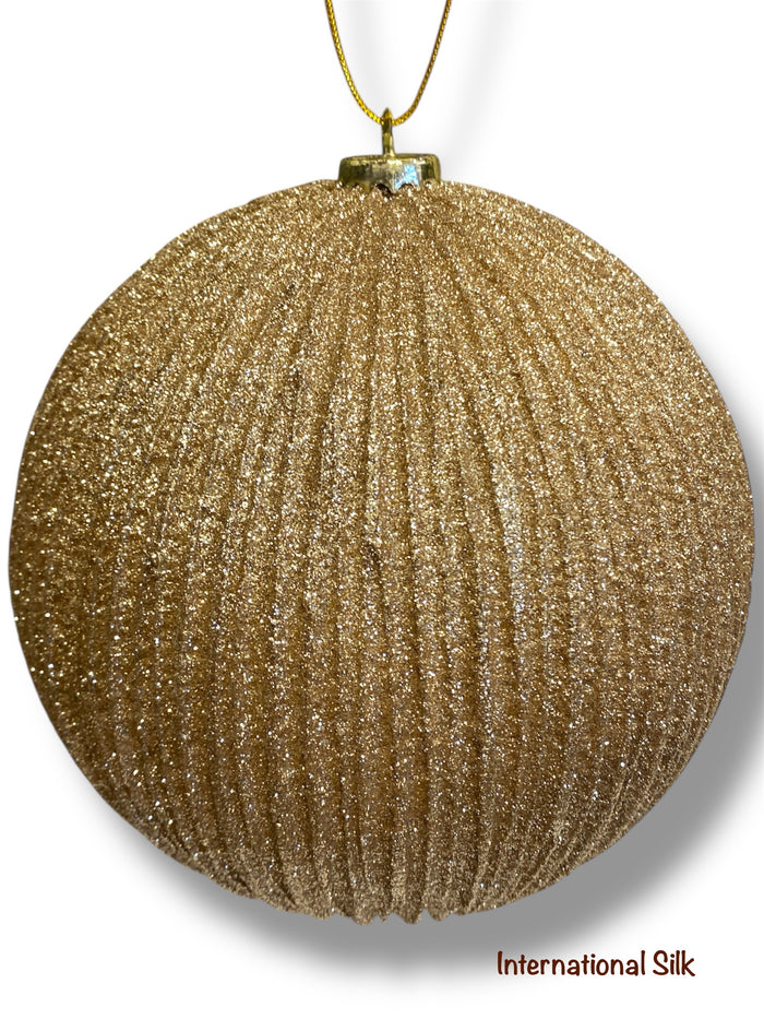 8'' Ball Ornament ( 206323- Champagne )