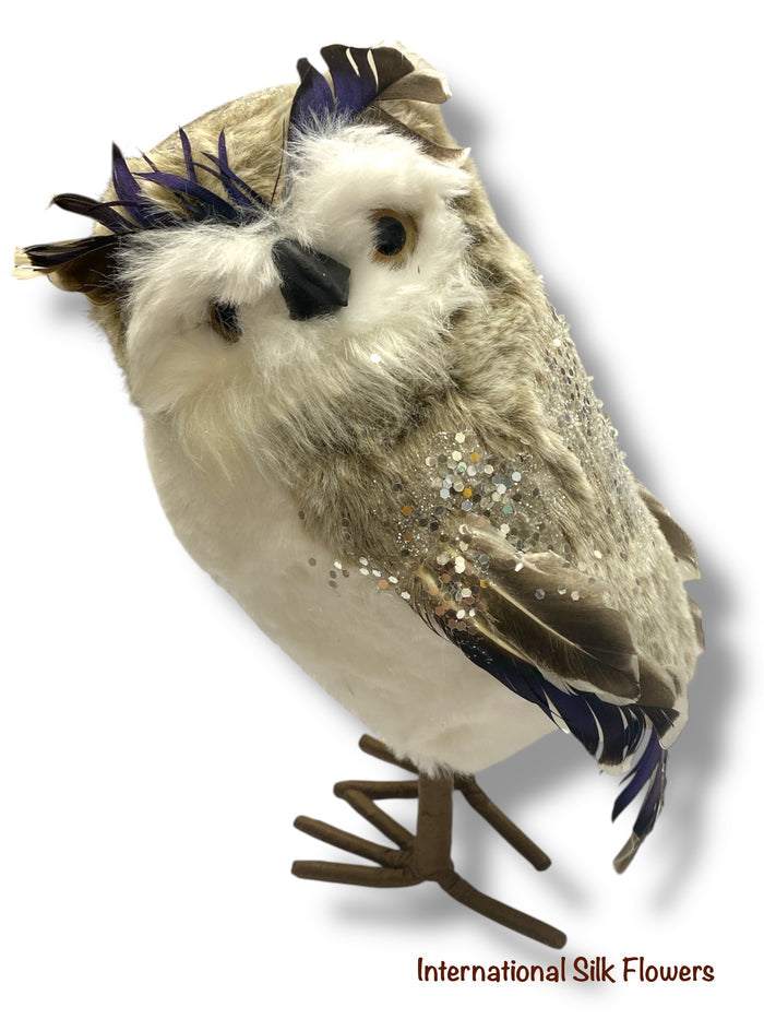 8'' Owl ( 269824-BN/WH )
