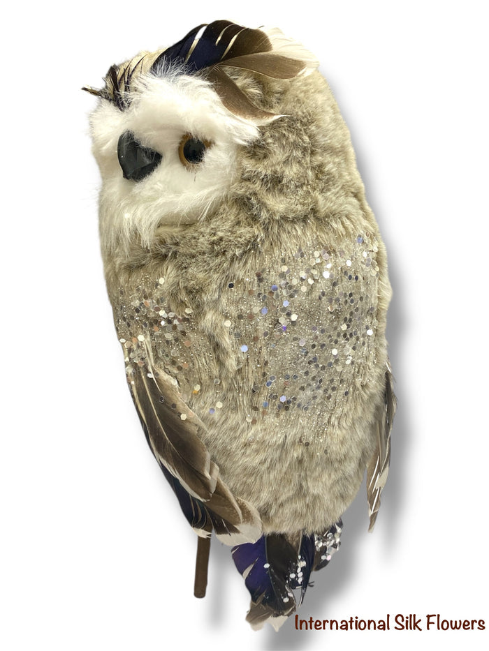 8'' Owl ( 269824-BN/WH )