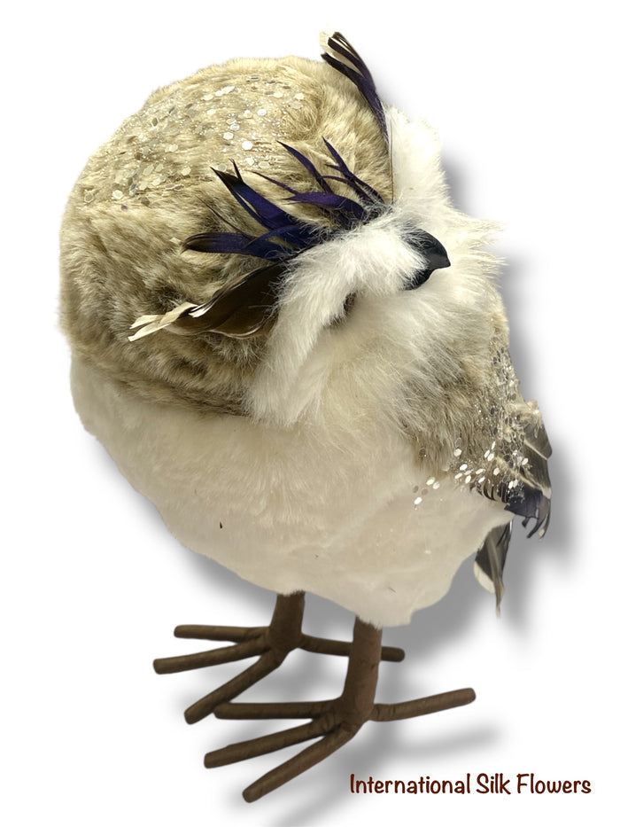 8'' Owl ( 269824-BN/WH )