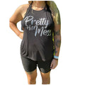 All that Glitters Exclusive Racer Back Tank Top - Small