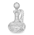 American Brilliant Period Cut Glass Hobstar Cruet Bottle