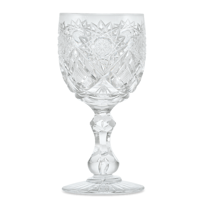 American Cut Glass Goblet in the Middlesex Pattern