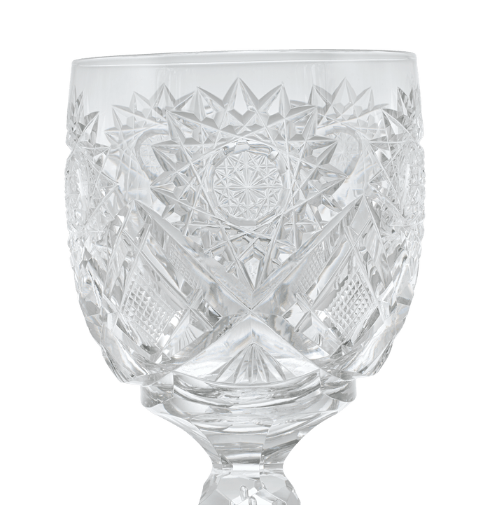 American Cut Glass Goblet in the Middlesex Pattern