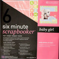 Autumn Leaves 12 x 12 Six Minute Scrapbooker Baby Girl Pages Kit - SCRAPBOOKFARE