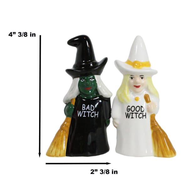 Bad Witch Good Magnetic Salt & Pepper Shakers - Shaker