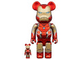 Bearbrick Marvel The Infinity Saga Iron Man Mark8 400% ONLY - Collectibles - Jawns on Fire Sneakers & Shoes