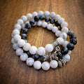 Black-and-White Happy Stack