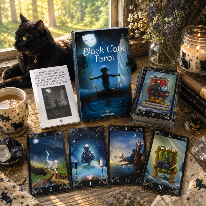Black Cats Tarot Deck 🌙✨
