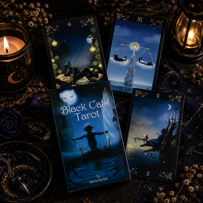 Black Cats Tarot Deck 🌙✨
