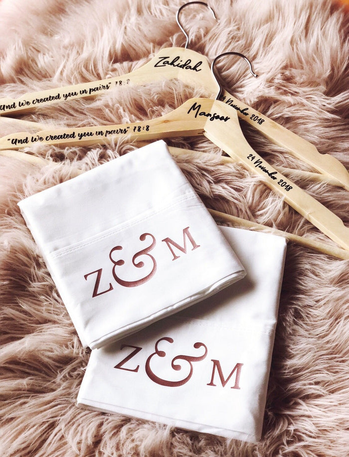 Bridal Wooden Coat Hanger