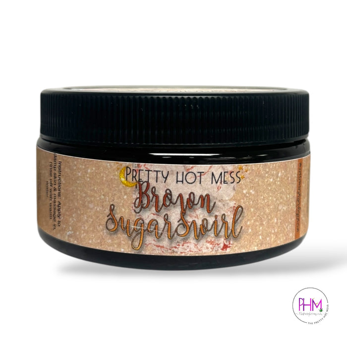 Brown Sugar Swirl Sugar Scrub