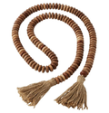 Brown Wood Bead Garland