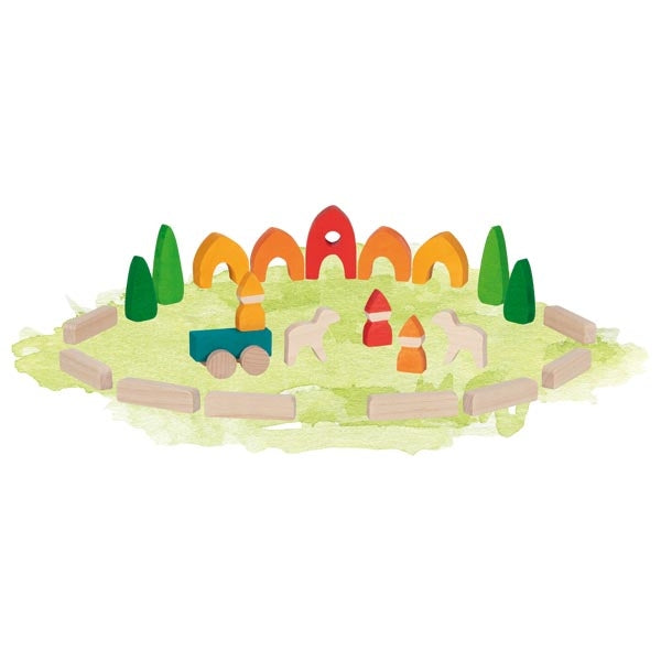 Building bricks My little Village, goki evolution