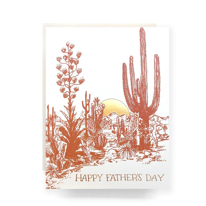 Cactus Sunset Fathers Day