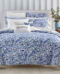 Charter Club Damask Designs Textured Paisley Cotton 300-Thread Count 2-Pc. Twin Duvet Cover Set.