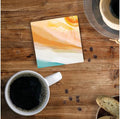 Coaster Sun Abstract
