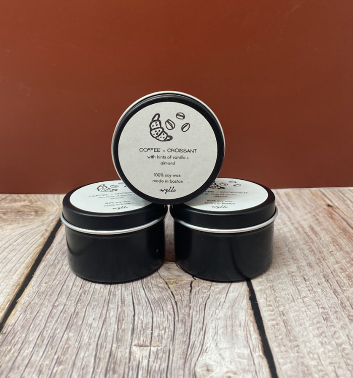Coffee + Croissant Soy Candle 2 oz