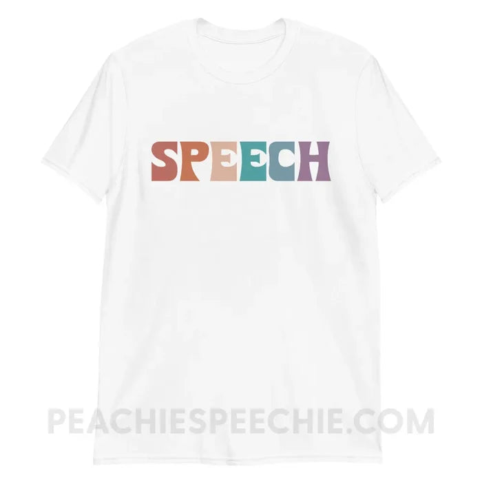 Colorful Speech Classic Tee - T-Shirt peachiespeechie.com