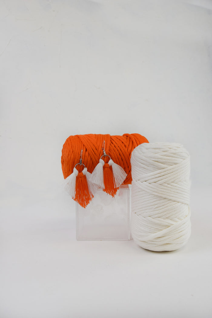 COTTON - VISCOSE ROLL 4 MM - IVORY COLOR | LIMITED EDITION