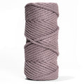 COTTON ROPE ZERO WASTE 5 MM - 3 PLY - DUSTY LAVENDER COLOR