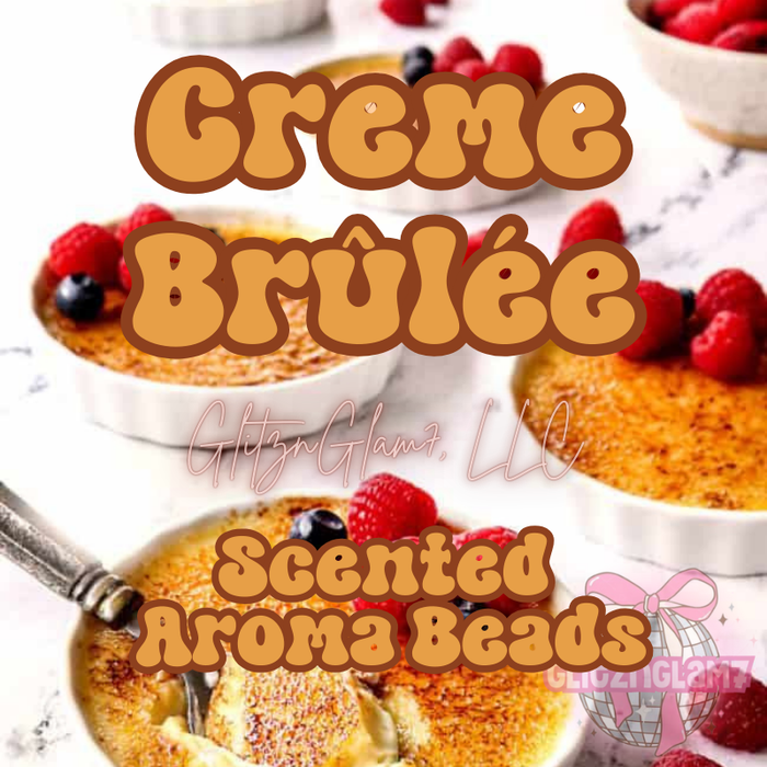 Creme Brûlée Premium Scented Beads