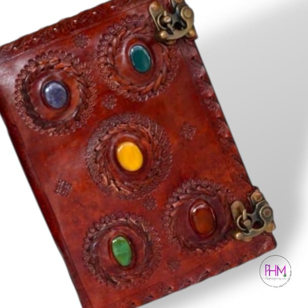 Crystal Visions Leather Journal 🌙 - journal