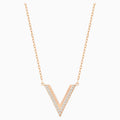 DELTA:NECKLACE SML CRY/ROS OU