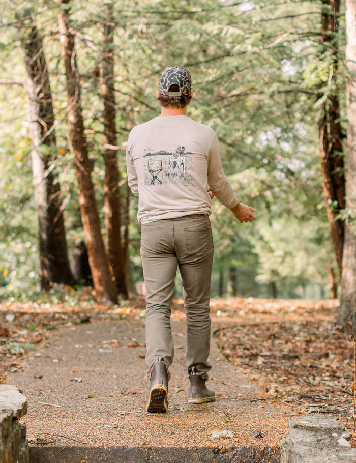 Dove Hunt LS Linen