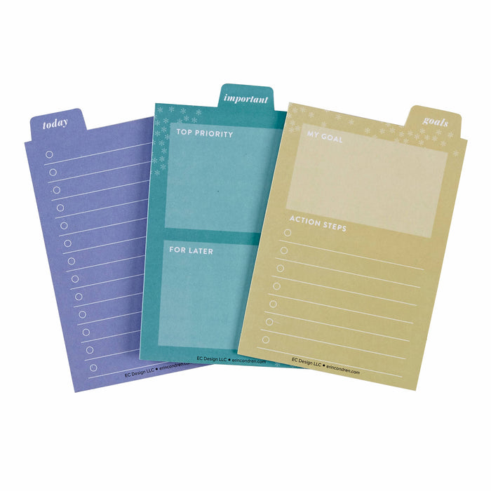 ECD | 3-Pack Tabbed Sticky Note